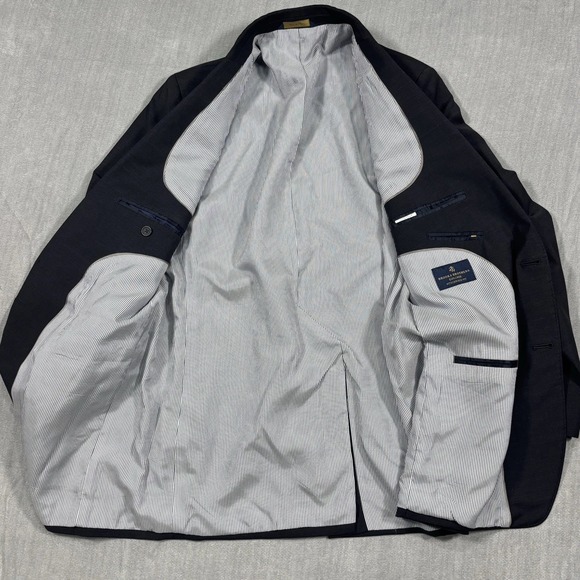 Brooks Brothers Explorer Fitzgerald Fit Blazer Sport Coat Mens 41R Stretch Read - Picture 2 of 13